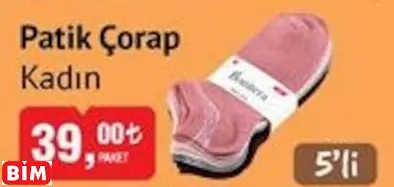 PATİK ÇORAP KADIN